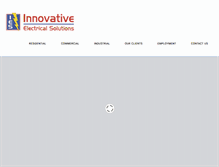 Tablet Screenshot of innovativeelectricalsolutions.net